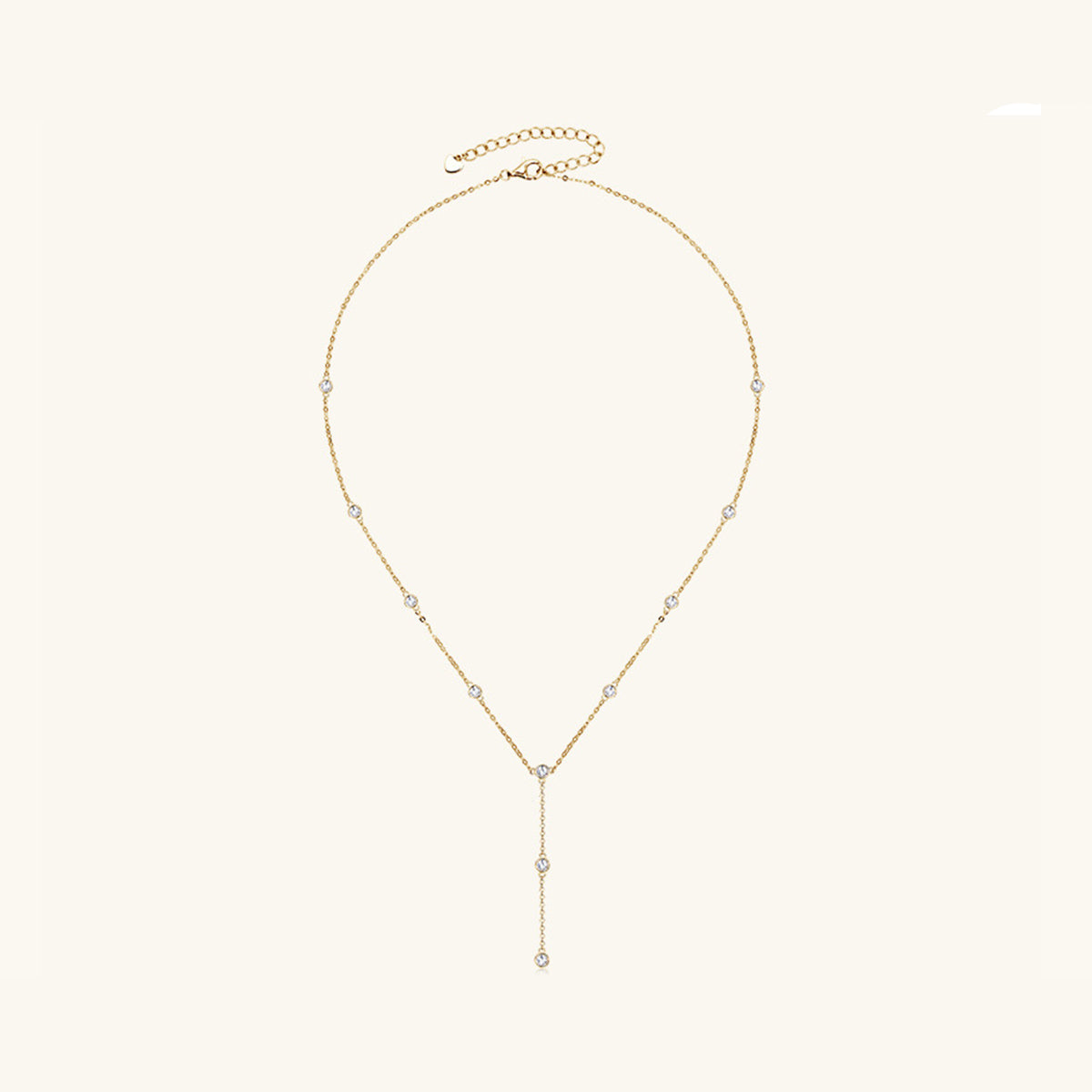 1.1 Carat Moissanite 925 Sterling Silver Necklace Gold One Size 342aa5b6-8272-460c-97a5-3e6022591f71-Max Trendsi