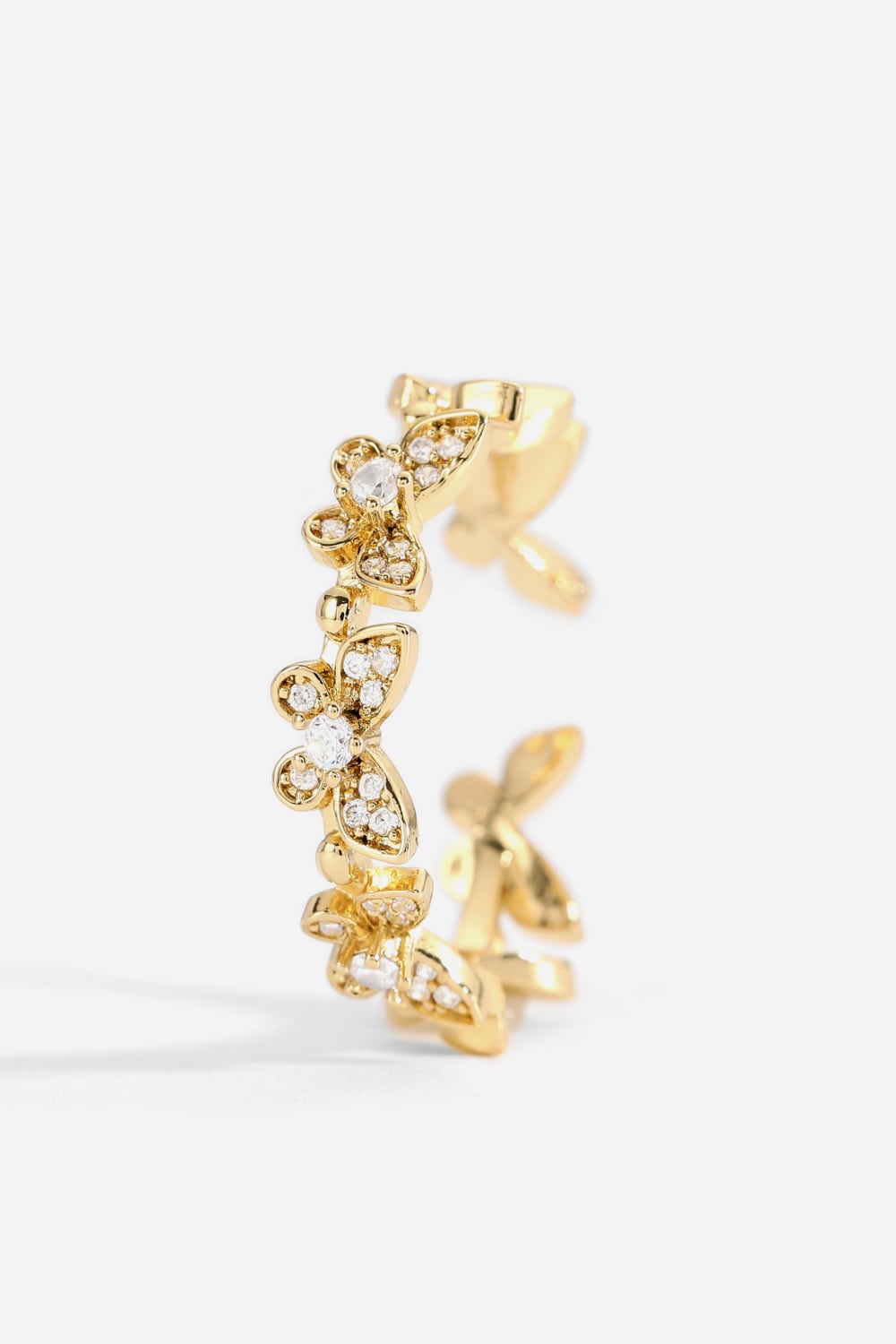 Butterfly Zircon Open Ring 343a4c1ed262419f94c7b4a94d92df02-Max Trendsi