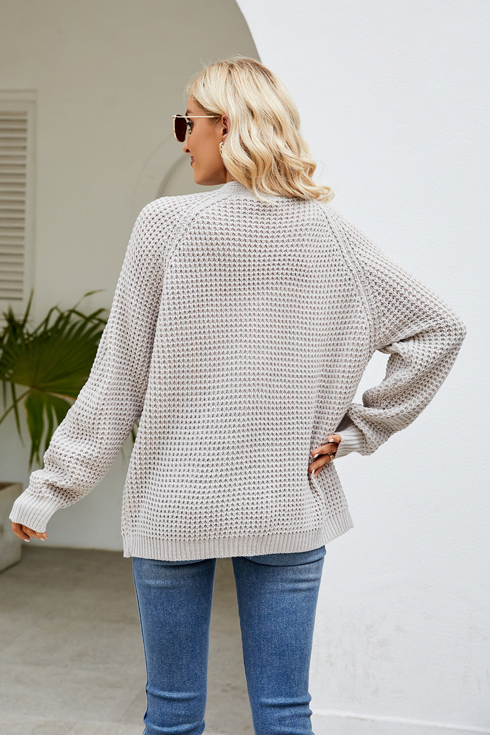 Open Front Long Sleeve Cardigan with Pockets 348a44b59015443690c1ce11360bd534-Max Glownestbest