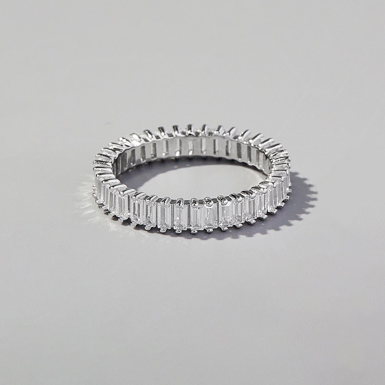 Zircon 925 Sterling Silver Ring Silver 357de28e-82db-408b-a420-22e4fe42cbab-Max Glownestbest