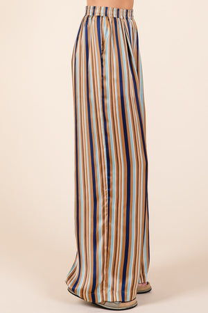 Mittoshop Striped Satin Elastic Waist Wide Leg Pants 383bc21a-358f-4a23-8d1d-a8ff14d31991-Max Trendsi