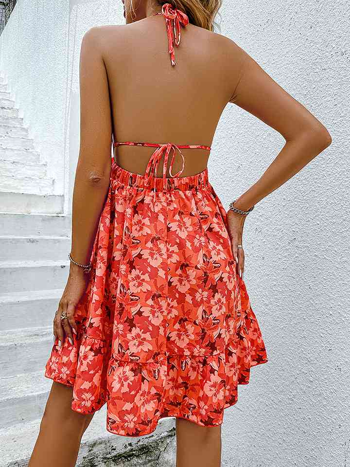 Honey Floral Halter Neck Backless Dress 39bdbfbd6e244103b7171107b8fead33-Min Glownestbest