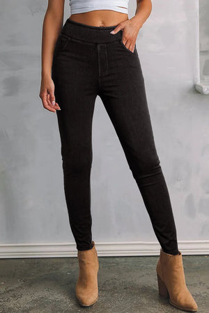 Skinny Jeans with Pockets Dark 39d5eb43-7432-44fa-a3b1-d049862793dd-Max Trendsi