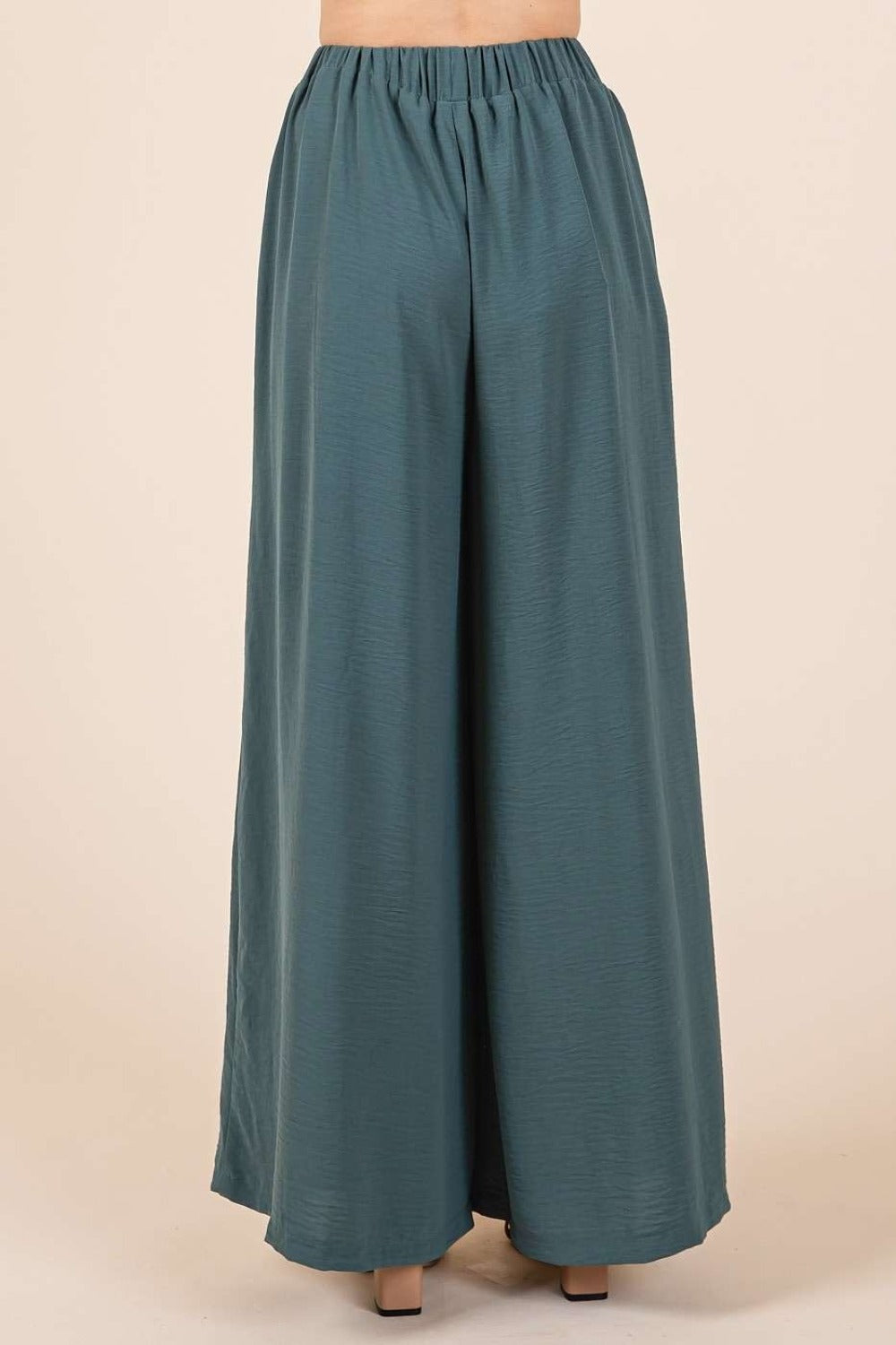Mittoshop Pleated Wide Leg Pants 3b535847-fb28-4cbe-a926-943288be3f13-Max Trendsi