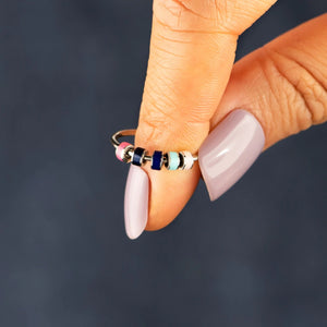 925 Sterling Silver Oil Drip Ring 3b6c7939-fd31-44c5-b54c-bc9e38ededca-Max Trendsi