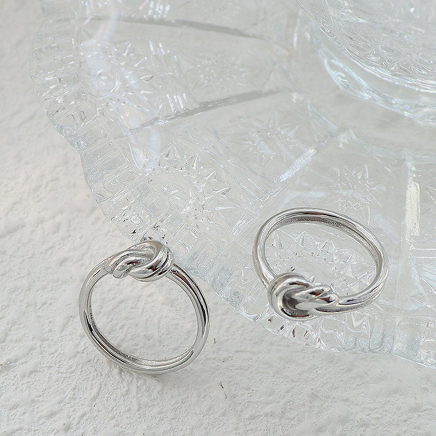 Titanium Steel Knot Ring 3b9850a8-1d91-471d-848d-5b283f4026d0-Max Trendsi