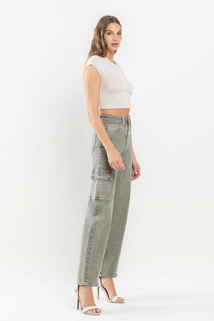 Vervet by Flying Monkey 90's Super High Rise Cargo Jeans 3bfaf01b-77af-4a1f-bf8b-7ef64b6a0609-Max Trendsi