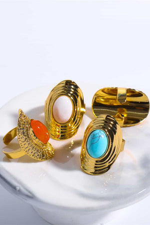 Natural Stone Copper Ring 3c1b7fe2cb6544bca2f7e8e9b899dea6-Max Trendsi