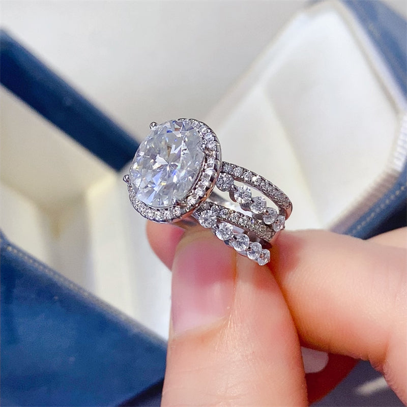 3 Carat Moissanite 925 Sterling Silver Layered Ring 407cd51e-4b20-4197-b899-2b140241c0e0-Max Glownestbest