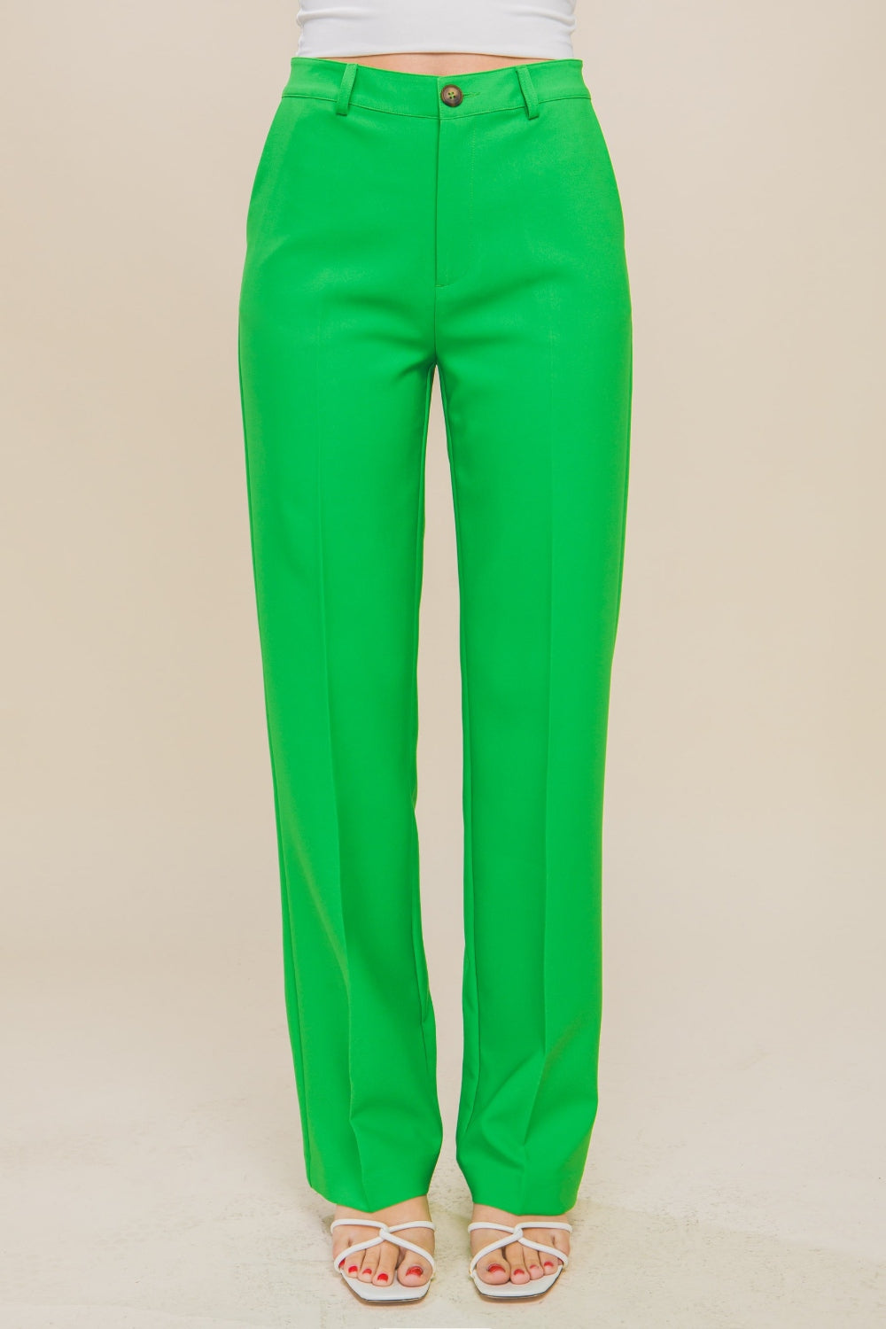Love Tree High Waist Straight Pants 428695cd-b9cc-468f-9063-60bb89f0a564-Max Trendsi