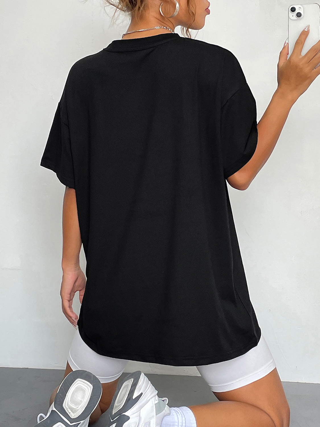 Glownestbest ® | Round Neck Short Sleeve Graphic T-Shirt 43fc54efbbd14af48c390c063212251d-Max Glownestbest