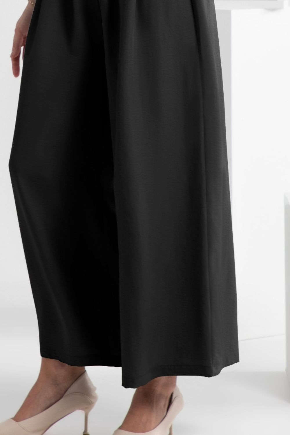 FAM-FAM Wide Leg Elastic Waist Pants 442dd58b-f78e-48d5-bd79-afa82bb825b9-Max Trendsi