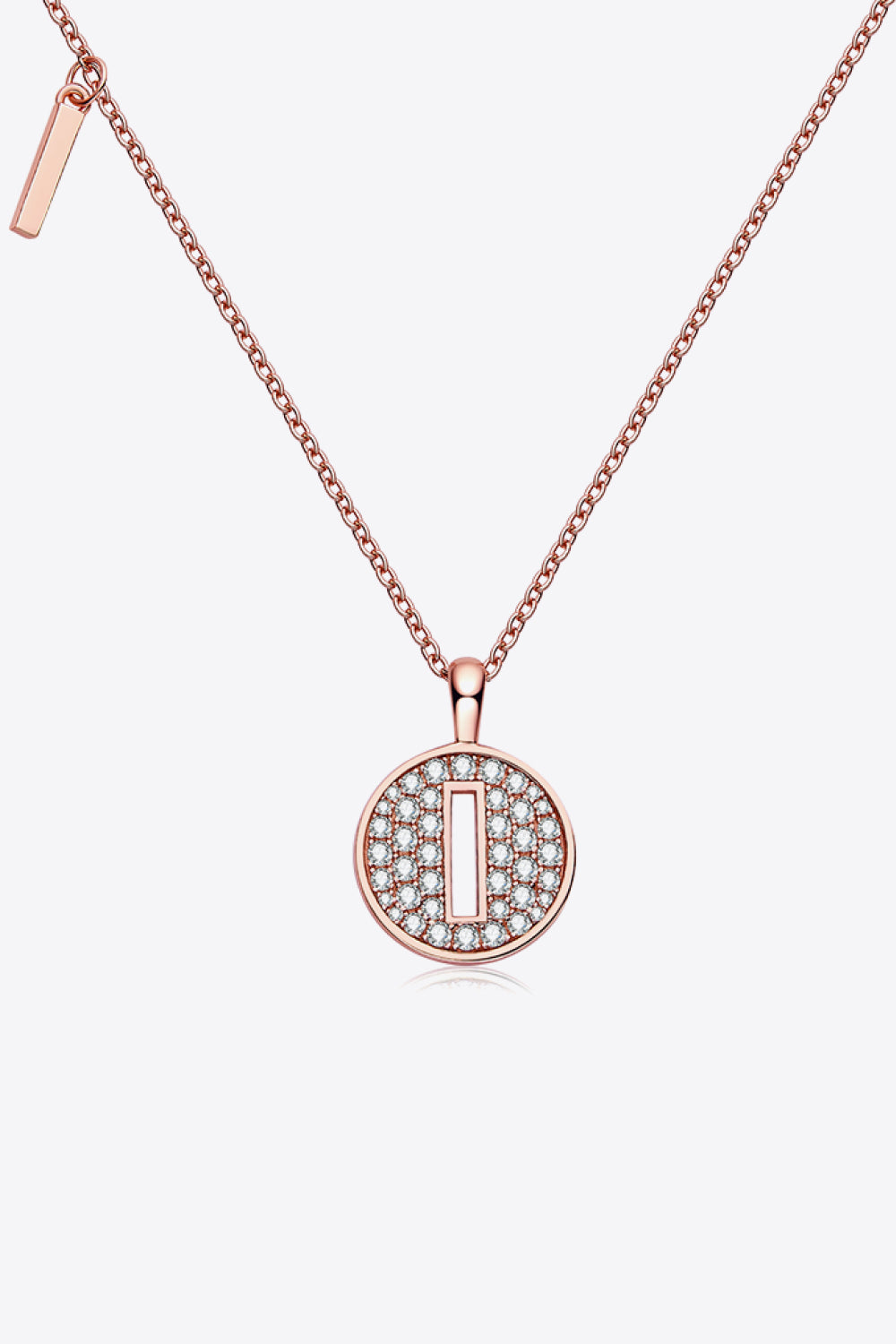 Moissanite A to J Pendant Necklace I One Size 44e47bb07f8e44a68a51cd538a856682-Max Trendsi