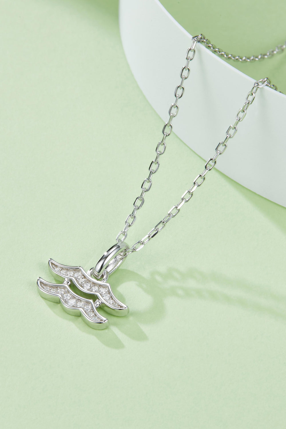 Moissanite Constellation Pendant Necklace 45f8fd6d1a6445a994b6d8136dc02d8b-Max Trendsi