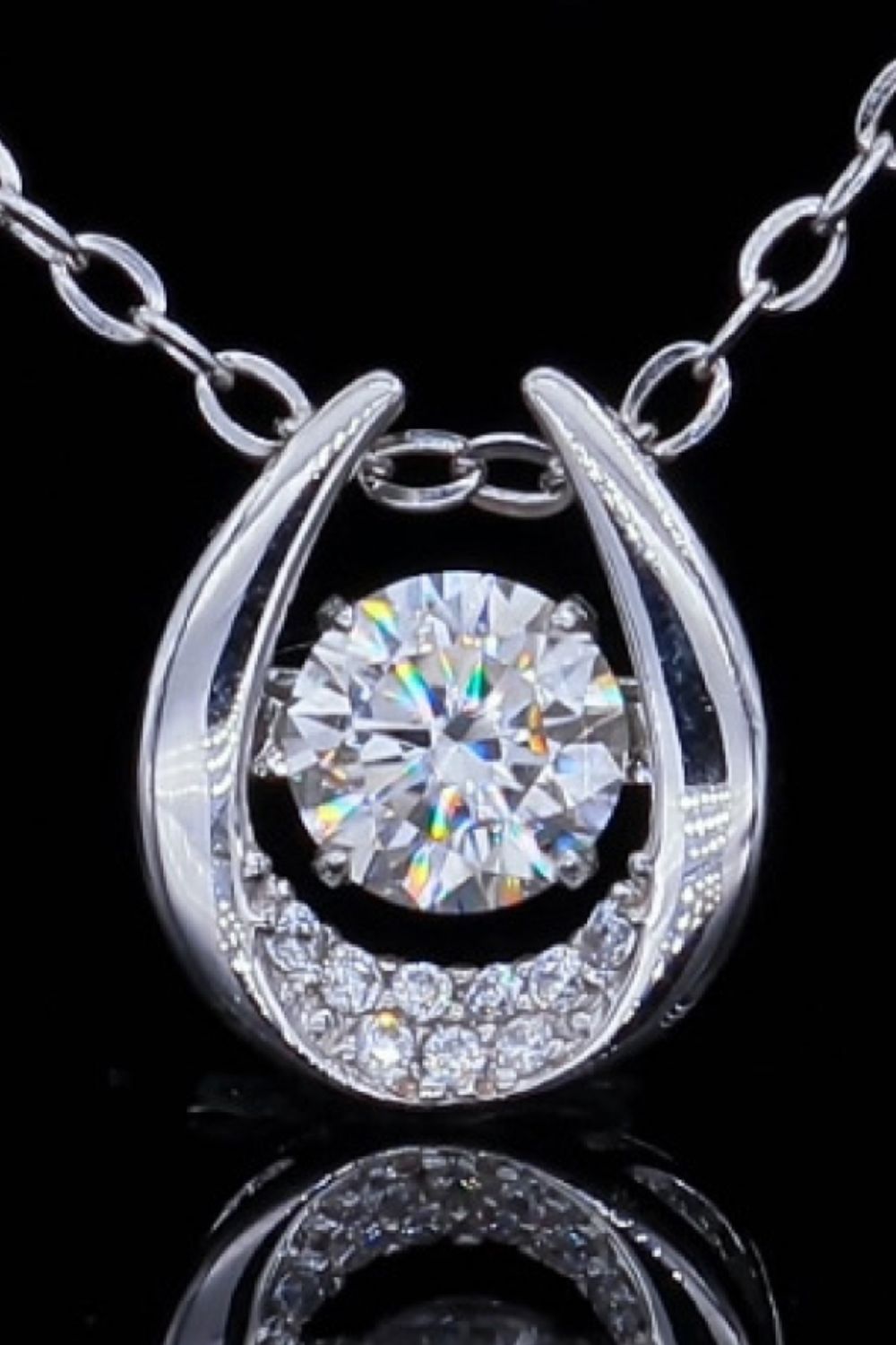 Moissanite Zircon Pendant Necklace 474be79103e2499d81ef31ad7c9258d3-Max Trendsi