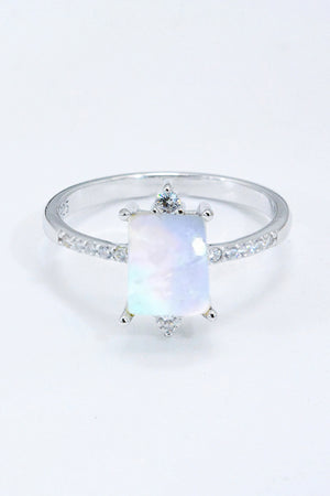 925 Sterling Silver Square Moonstone Ring Moonstone 49065727e54a481c9834848ab701ed4b-Max Trendsi