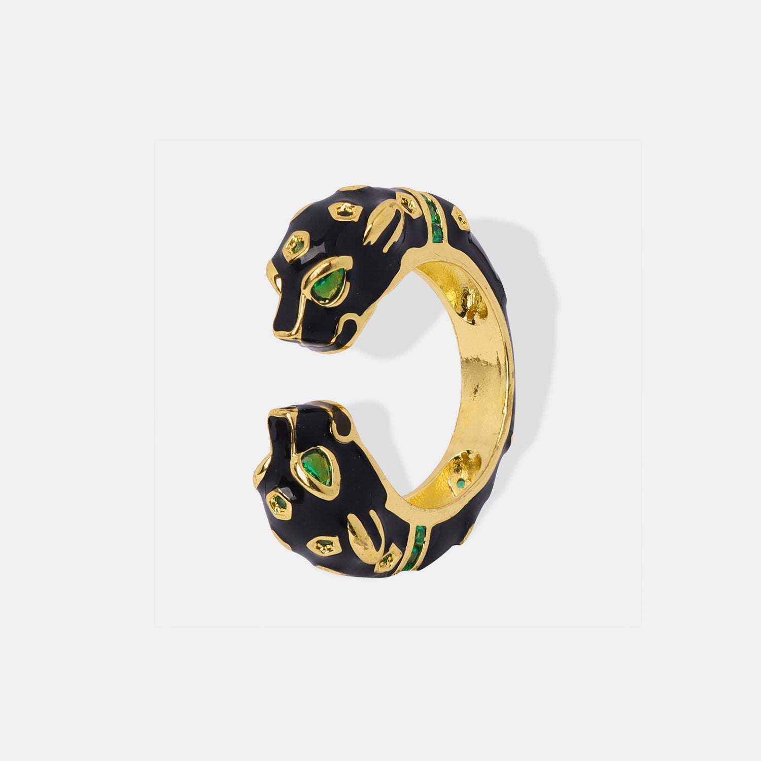 Inlaid Zircon Oil Drip Open Ring 498a8453-e787-431a-9221-6088ae2ee4ce-Max Trendsi