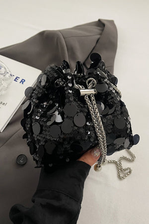 Drawstring Sequin Crossbody Bag 49e09eb9-49ac-4f85-bdd5-6601faba3afc-Max Trendsi