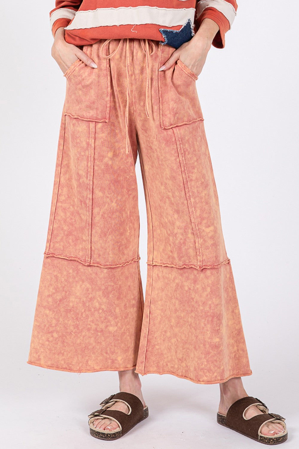 SAGE + FIG Mineral Washed Terry Wide Leg Pants 4bd01282-e92a-4eb1-b15a-f44dab043988-Max Trendsi