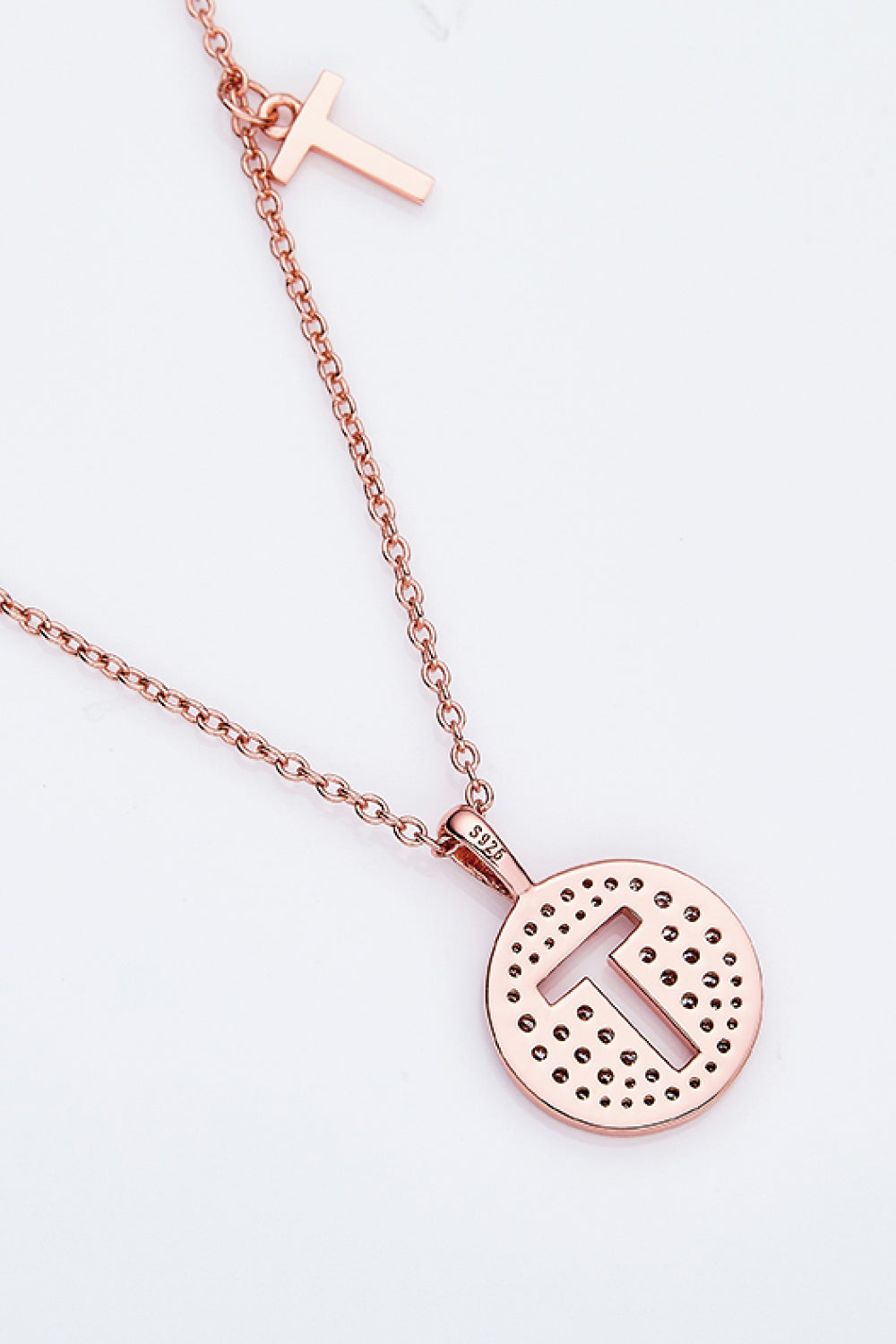 Adored Moissanite K to T Pendant Necklace 4c6f4f01eb934361bed306eafcdd03e7-Max Trendsi