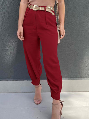 High Waist Cropped Pants 4c98d335-3e61-40c3-af92-b9bdef761c11-Max Trendsi