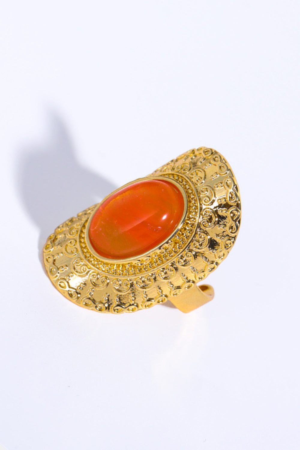 Natural Stone Copper Ring 4cc60a1e95e645839f26b6085498b938-Max Trendsi
