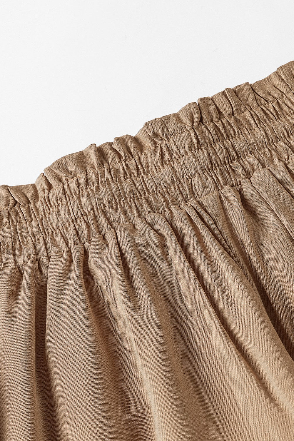Drawstring Waist Wide Leg Pants 4ce45bc0b3e942c4add1900be9367a5e-Max Trendsi