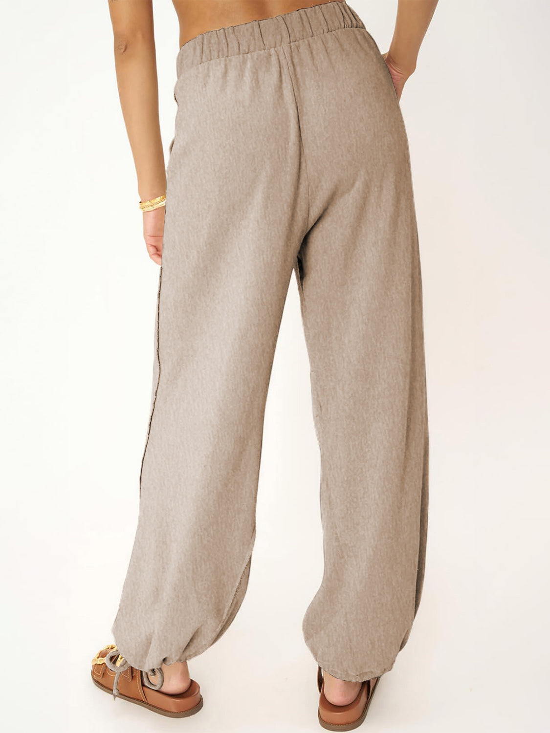 Drawstring Elastic Waist Joggers 4d25c9c2-cc3c-4a66-8c94-6996b92b61f4-Max Trendsi
