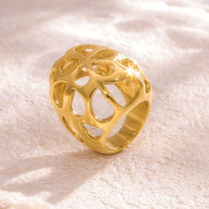 Stainless Steel Cutout Ring 4d67bb7b-fb96-4f61-8590-5c42a18302e7-Max Trendsi