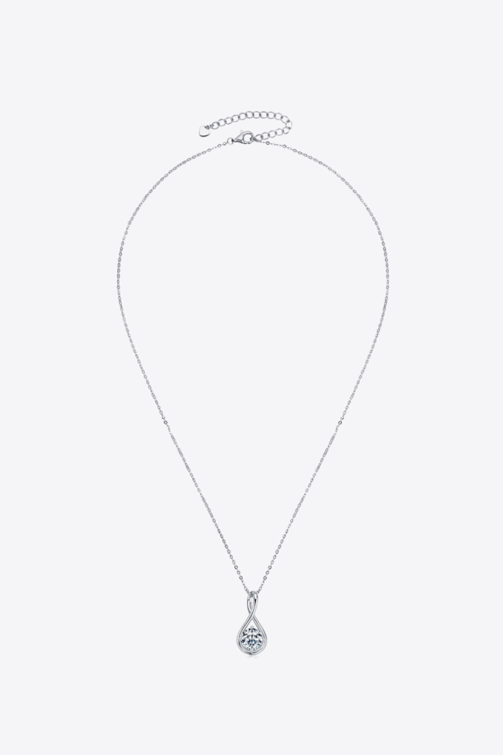 2 Carat Moissanite 925 Sterling Silver Necklace 50319abf475746f9991e08c66c28d38e-Max Trendsi
