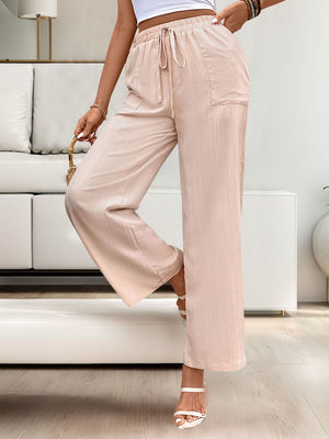 Perfee Tied Wide Leg Pants with Pockets 52566299-7262-43f5-9aa5-30a1a78bcd91-Max Trendsi