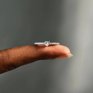 Heart Shape Inlaid Zircon Enamel Ring 52a0d438-4c33-4c53-b2d3-2d3fad000efa-Max Trendsi