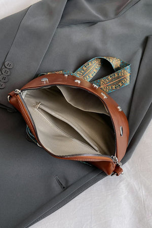 PU Leather Sling Bag 539e3914c25c4131a49590a02e18c7ee-Max Trendsi