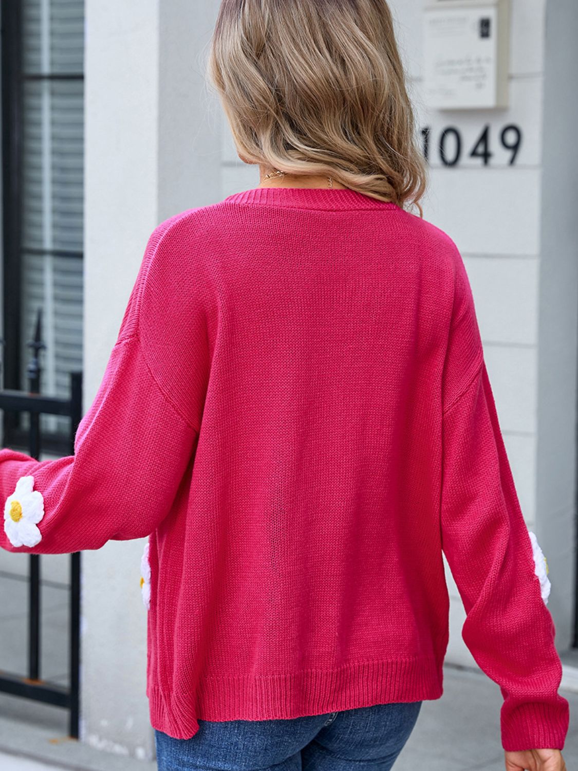 Glownestbest® | Crochet Flower Button Up Cardigan 53f3bf2a-25ba-4ba2-a4c6-d075d40b5a56-Max Glownestbest