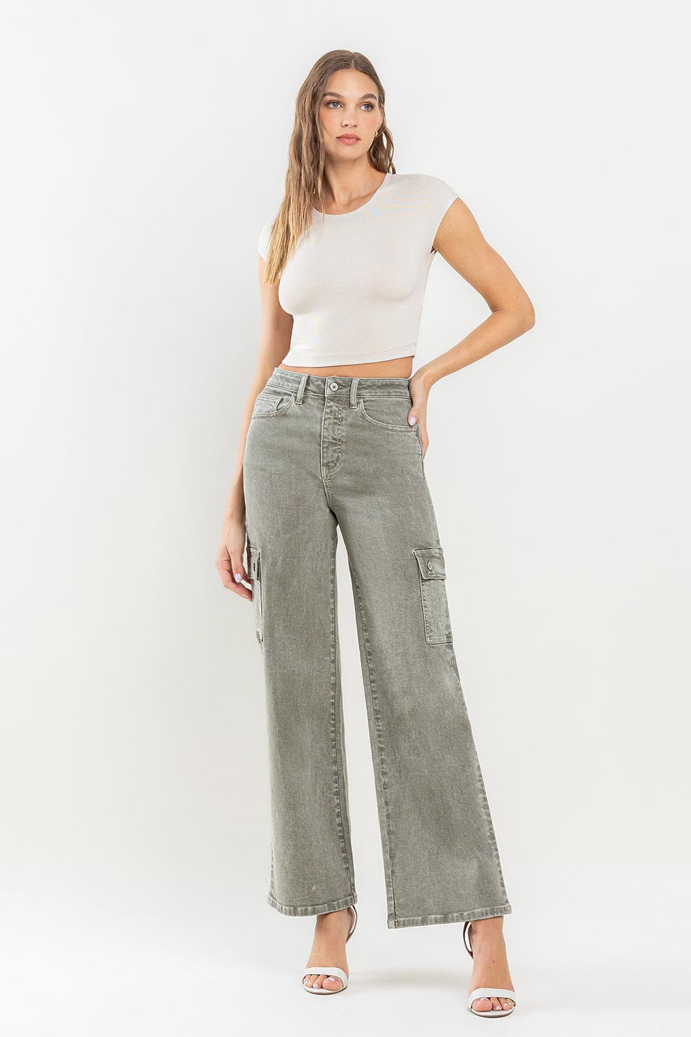 Vervet by Flying Monkey 90's Super High Rise Cargo Jeans 5537e9f3-e2ec-4cba-94ba-cbcb38ae25f6-Max Trendsi