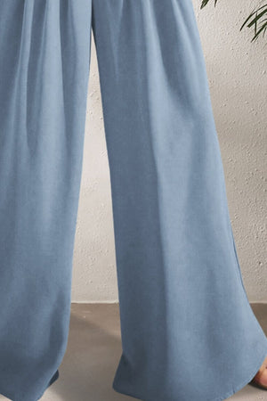 FAM-FAM High Waist Wide Leg Pants 558593f9-2d38-4a3e-ac3b-579b38c8f0e0-Max Trendsi