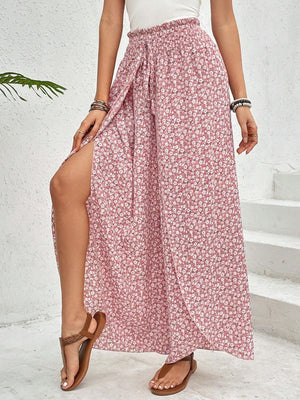 Tied Printed Wide Leg Pants 55954929-92fb-4916-958f-788422fea940-Max Trendsi