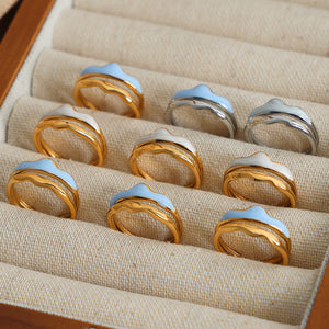 18K Gold-Plated Open Ring 56a966b0-ac79-4af5-b3aa-7b48bfa50436-Max Trendsi