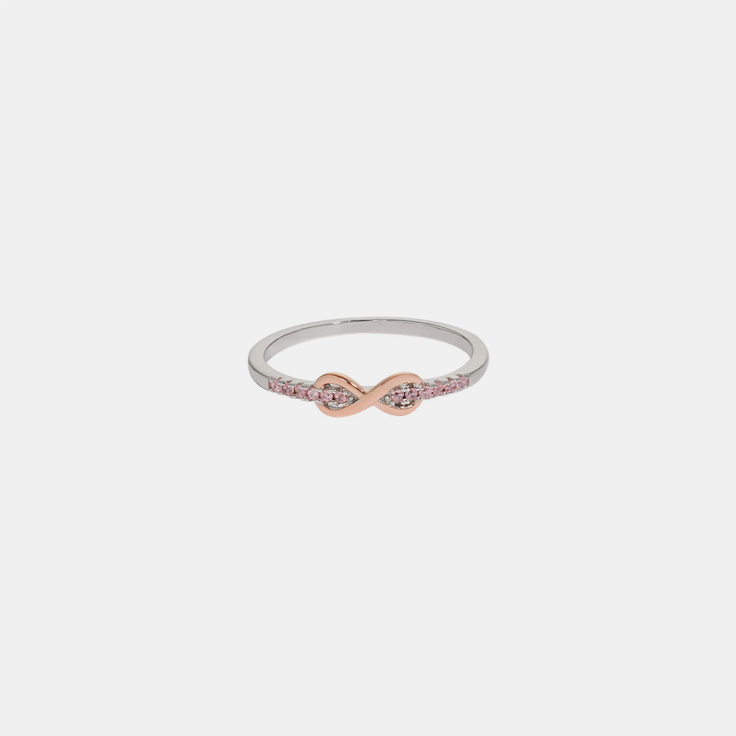 Zircon 925 Sterling Silver Ring Blush Pink 5754c37f-7f3b-4aaf-bcdf-633e4d39e0c3-Max Trendsi