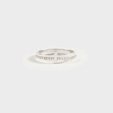Zircon 925 Sterling Silver Cross Ring Silver 58b45b16-4d39-48c5-86c3-5519ac5bc6e1-Max Trendsi