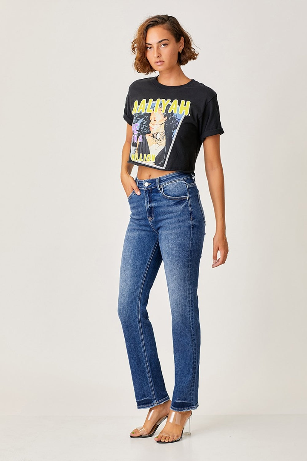 RISEN Mid Rise Slim Straight Jeans 5abcab4b-6861-4f45-bdb1-9ddba6290db3-Max Trendsi
