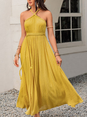 Swiss Dot Backless Sleeveless Maxi Dress 5cb2211e-049f-43cf-9d08-05fd83bc8058-Max Glownestbest