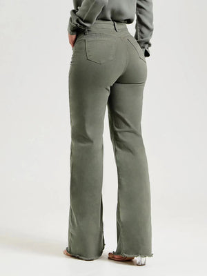 Buttoned Raw Hem Jeans with Pockets 5d9985c1-cf08-41bb-affe-30d143a61178-Max Trendsi