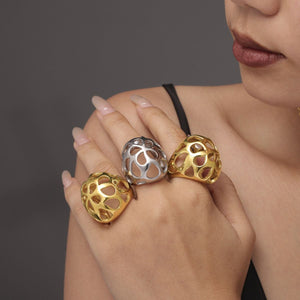 Stainless Steel Cutout Ring 5dd9ac46-f3fa-4ea4-86ec-8eab9ed0693b-Max Trendsi