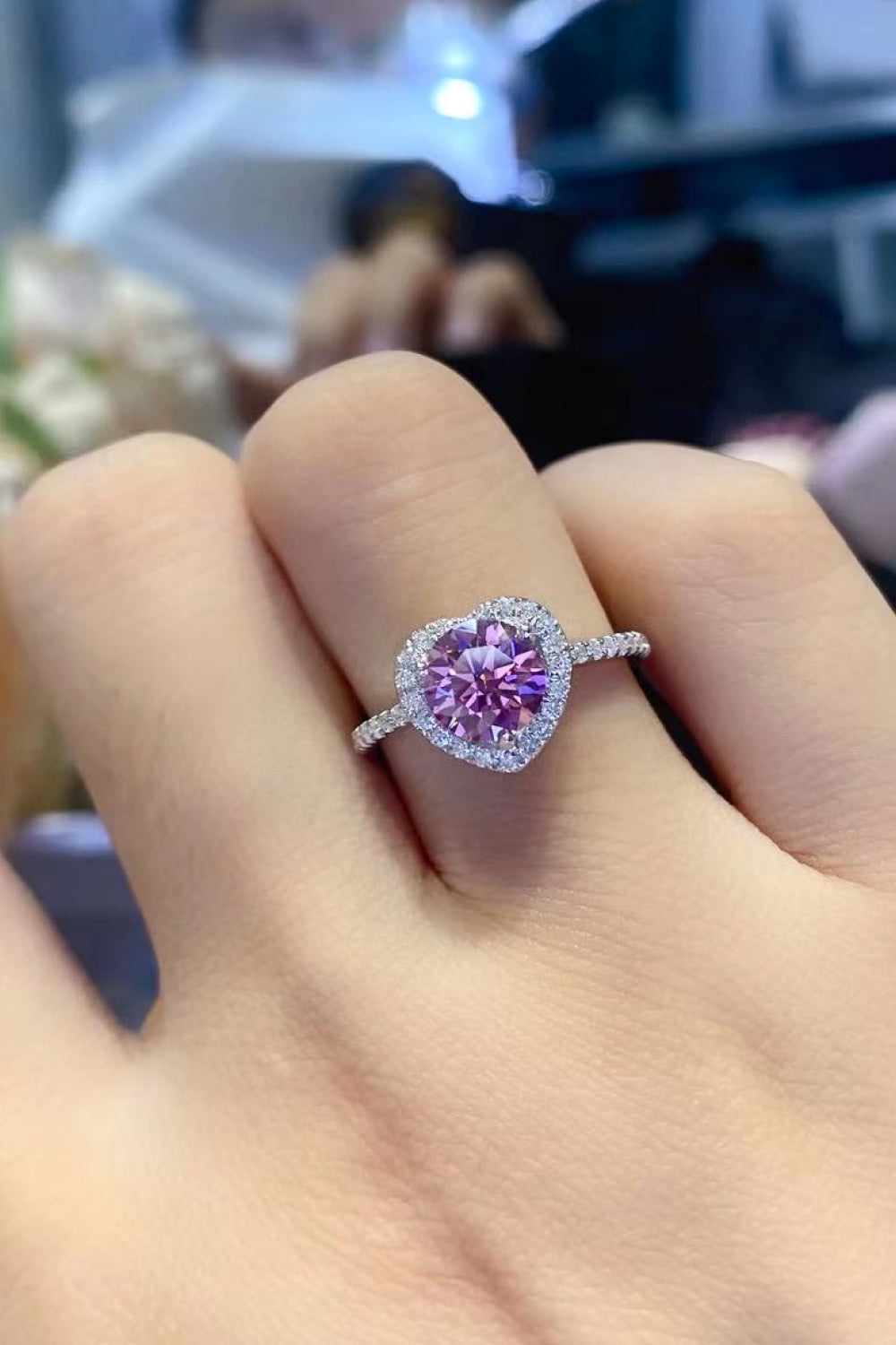 Lifelong Journey 1 Carat Moissanite Heart Ring 5e127c821f964976a58077ff2fde85ff-Max Glownestbest
