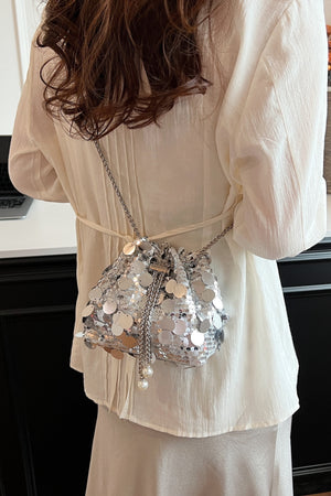 Drawstring Sequin Crossbody Bag 5eb59cdd-8e9f-478f-aa3b-e492d3b25808-Max Trendsi
