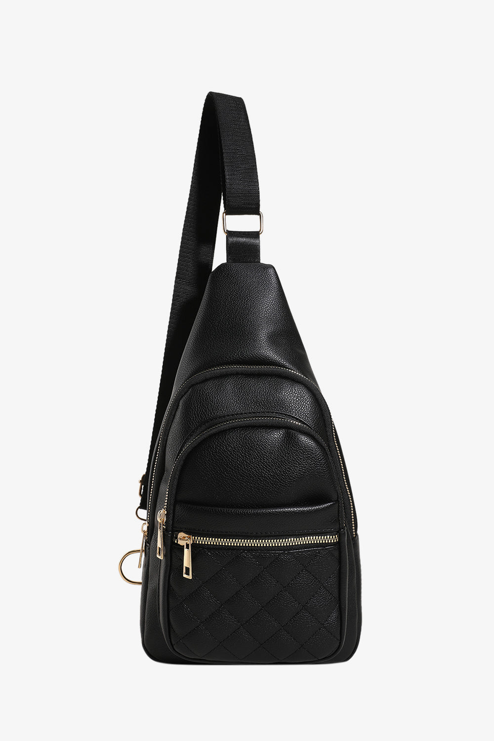 PU Leather Sling Bag 5eb8b3f809df46729b94af4ff1826598-Max Trendsi