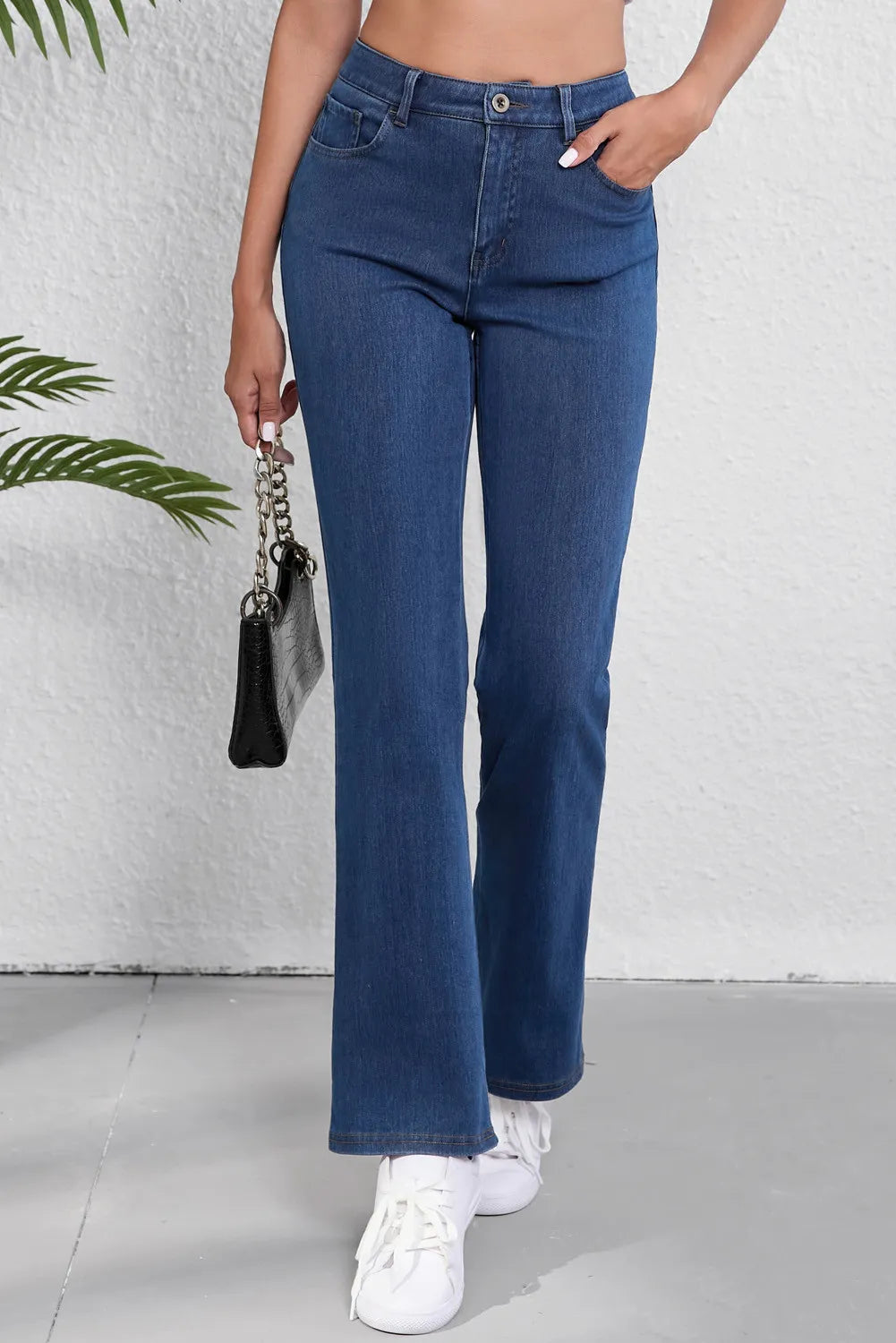 Straight Jeans with Pockets Medium 5f42c515-cd51-4ad6-946d-6c128b9310fa-Max Trendsi