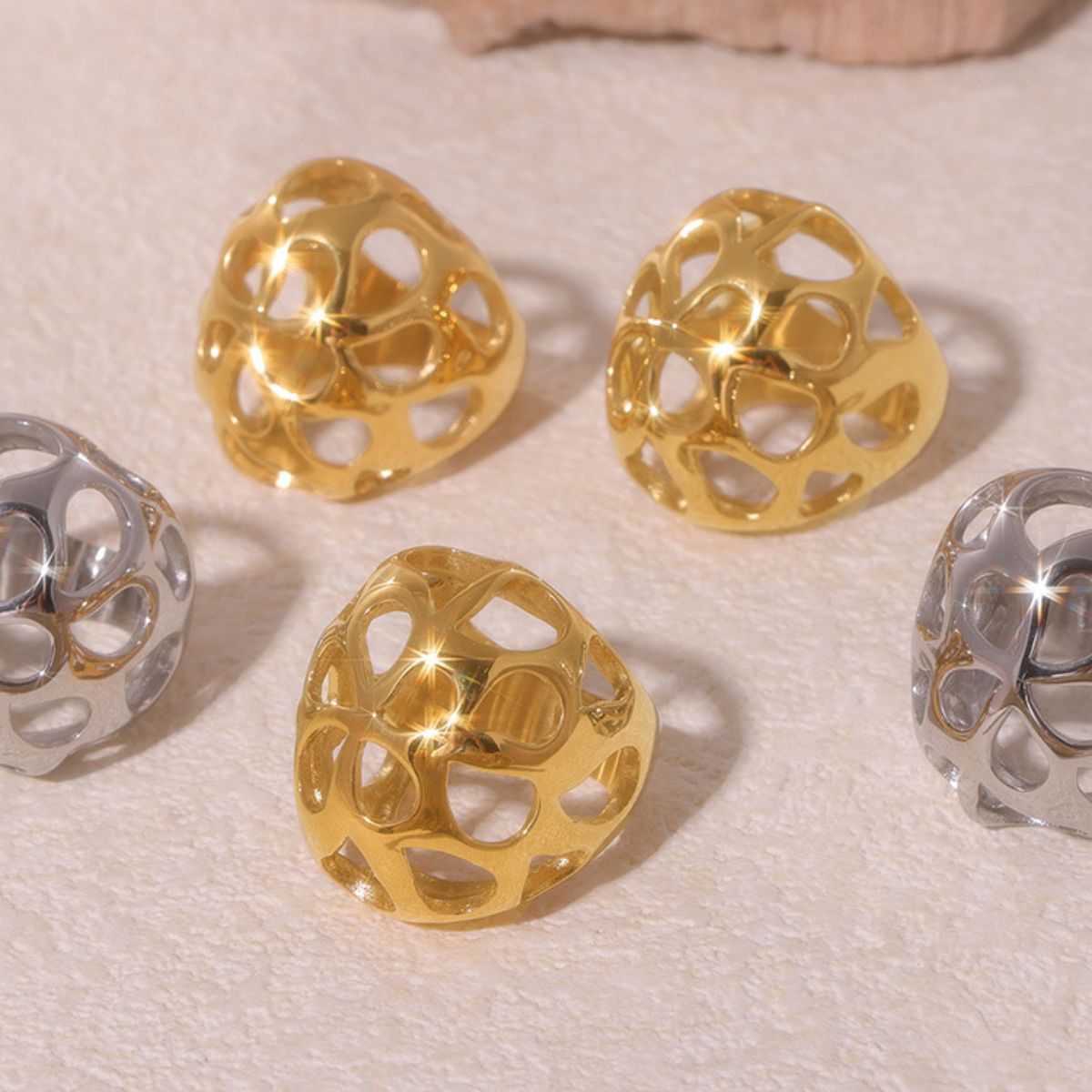 Stainless Steel Cutout Ring 5f58ce98-74bc-433e-8784-644d58294ed2-Max Trendsi