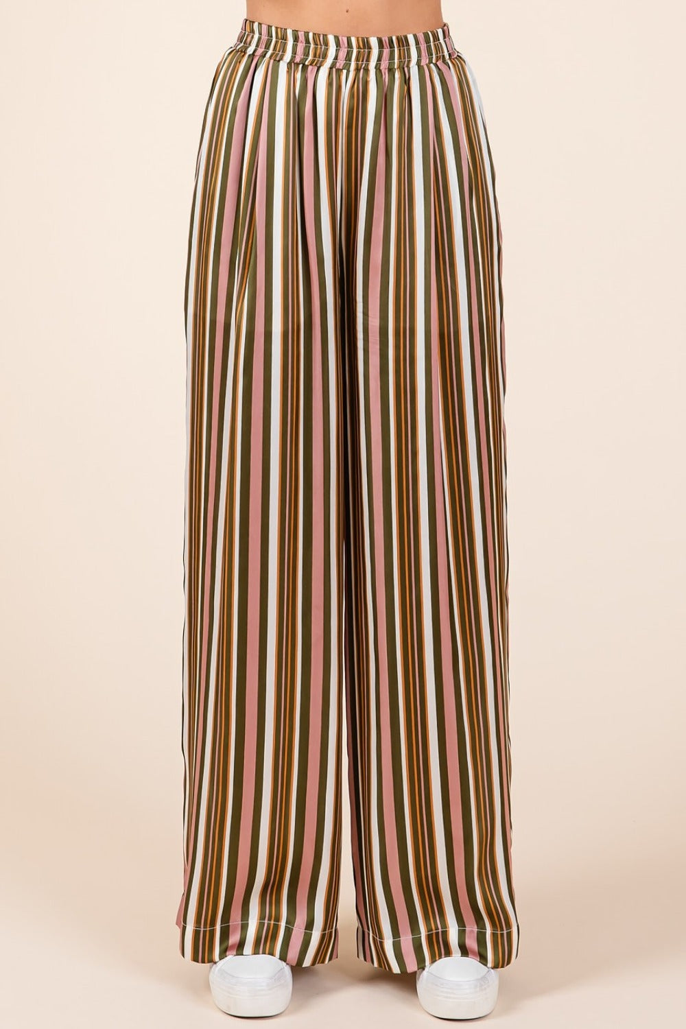Mittoshop Striped Satin Elastic Waist Wide Leg Pants 6014321d-525e-4133-b209-38ed7acffd0c-Max Trendsi